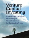 Venture Capital Investing By David Gladstone